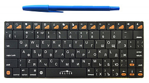 Клавиатура Oklick 840S Wireless Keyboard Black Bluetooth