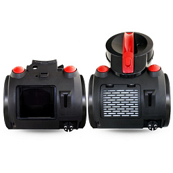 Пылесос Ginzzu VS435 черный/красный