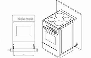 Плита Газовая Лысьва ГП 300 МС СТ-2у белый