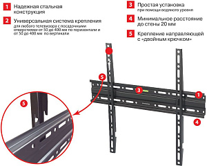 Кронштейн Arm Media PLASMA-3 для телевизора