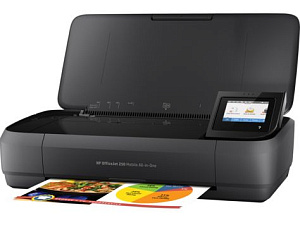 Мобильное МФУ HP OfficeJet 252 Mobile (N4L16C) + батарея