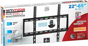 Кронштейн Arm Media STEEL-3 для телевизора черный