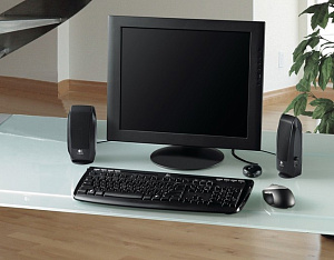 Колонки Logitech S120 черный