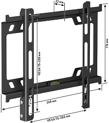 Кронштейн Holder LCD-F2617-B для телевизора