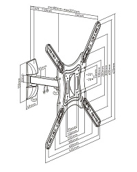 Кронштейн Ultramounts UM 868 для телевизора