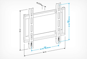 Кронштейн Holder LCD-F2608-B