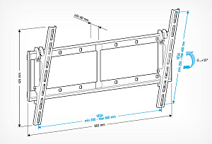 Кронштейн Holder LCD-T6606-B