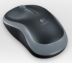 Мышь Logitech Wireless Mouse M185 Grey-Black USB