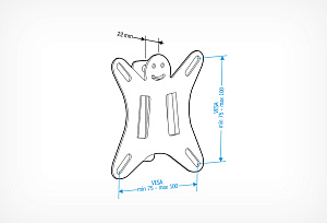 Кронштейн Holder LCDS-5001